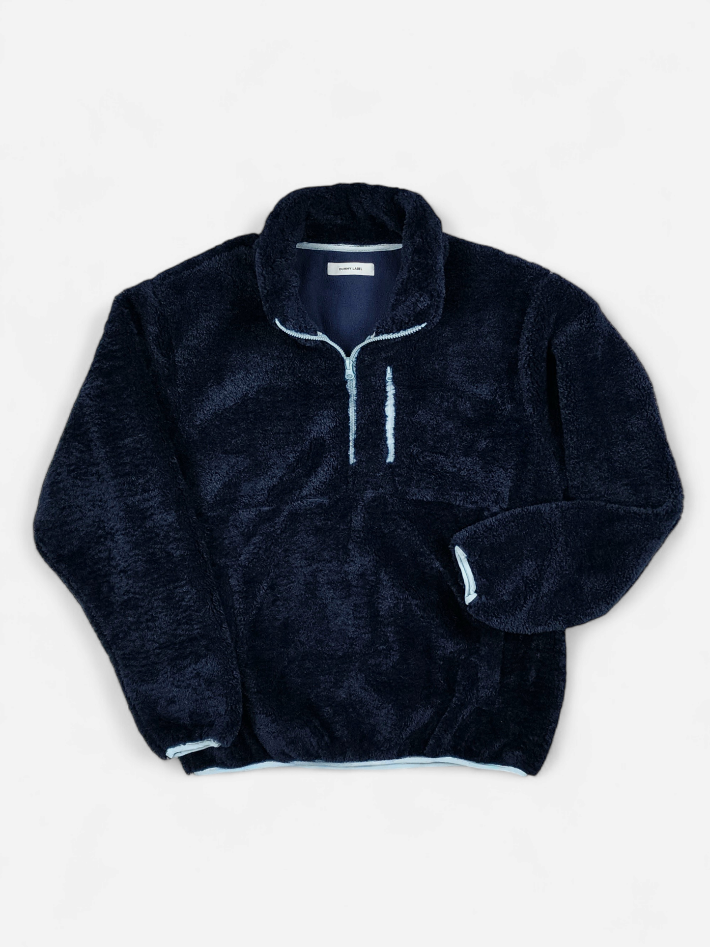 Fleece Half Zip Jumper - Deep Navy