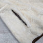 Fleece  Half Zip Jumper - Light Cream