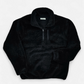 Fleece Half Zip Jumper - Obsidian Black