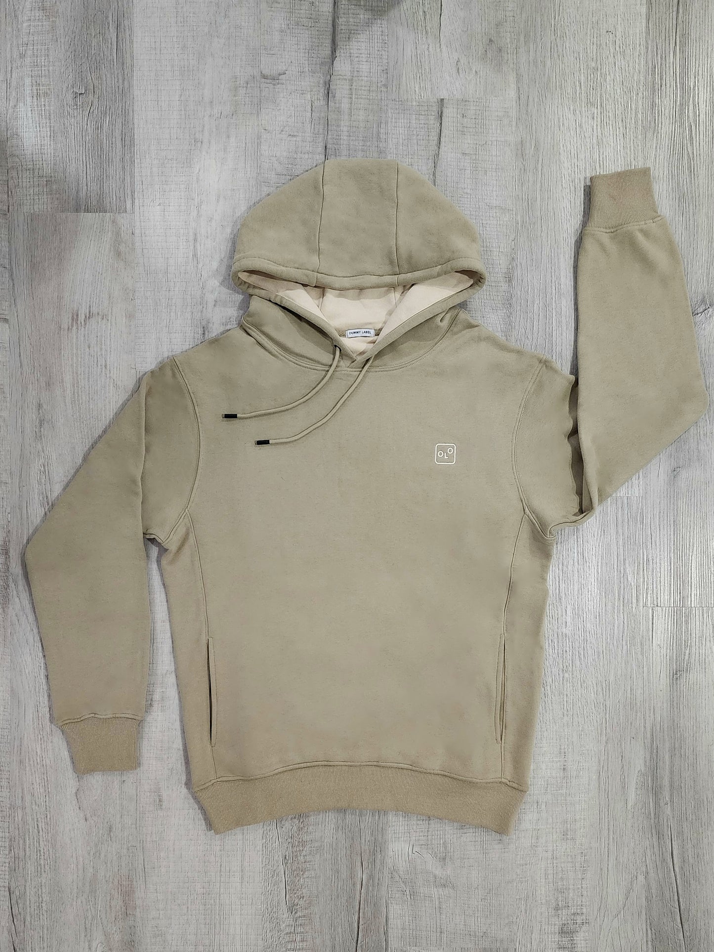 Tunnel Pocket Hoodie - Beige