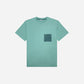 Dummy Face Embroidered T-Shirt - Jade