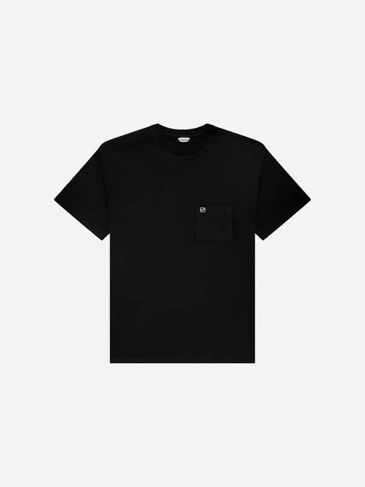 Dummy Face Embroidered T-Shirt - Onyx